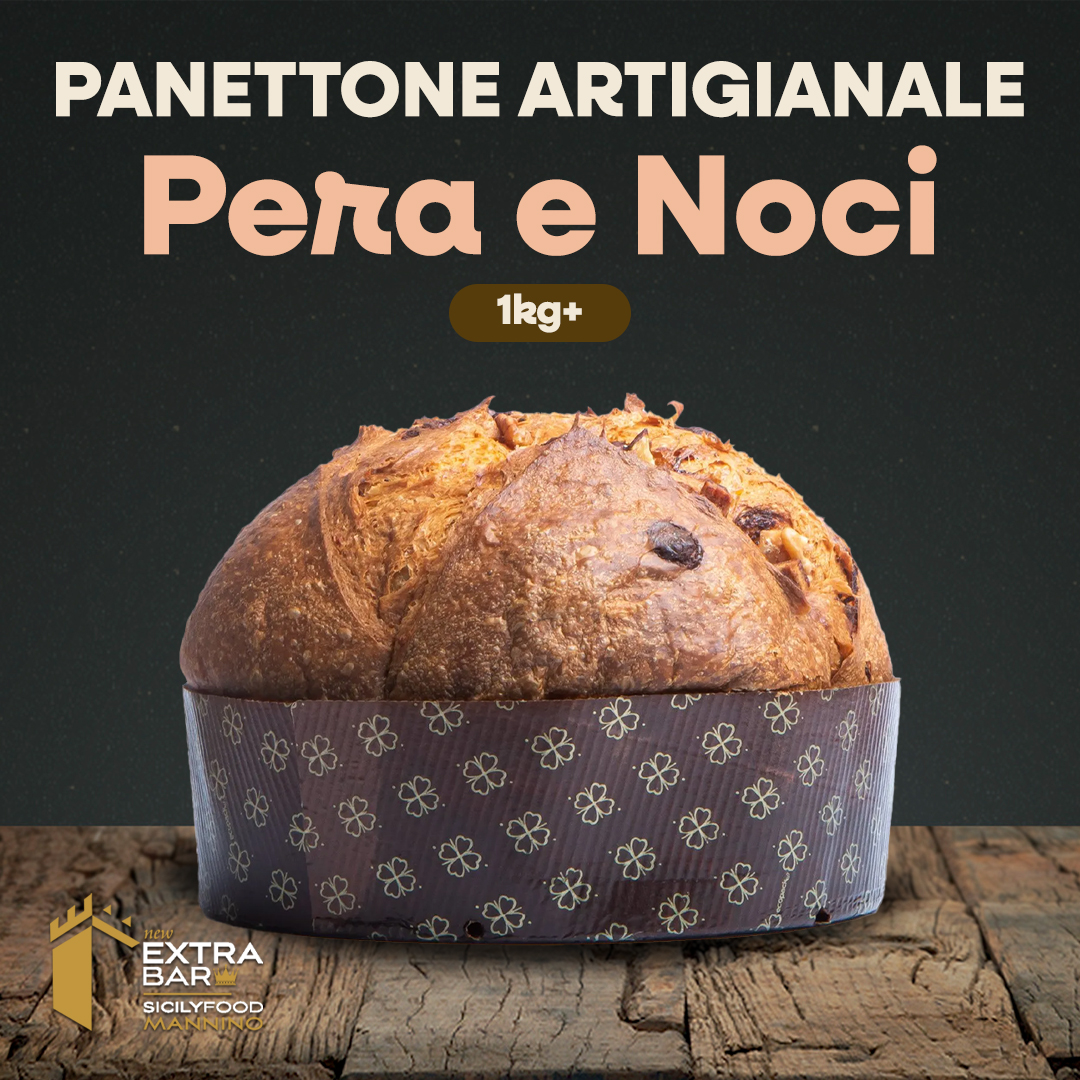 Panettone Artigianale <br> Pera e Noci